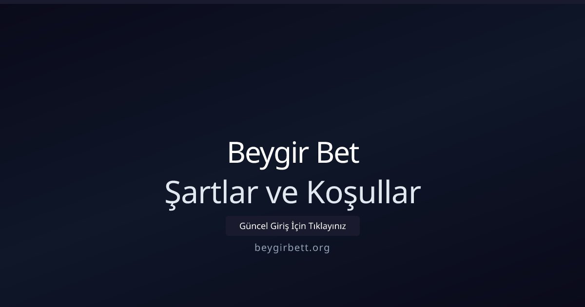 Dodobet Şartlar ve Koşullar
