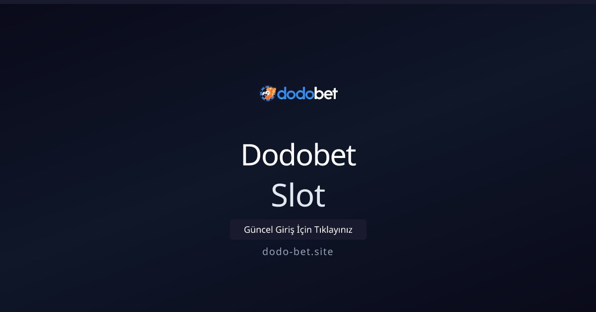 Dodobet Slot